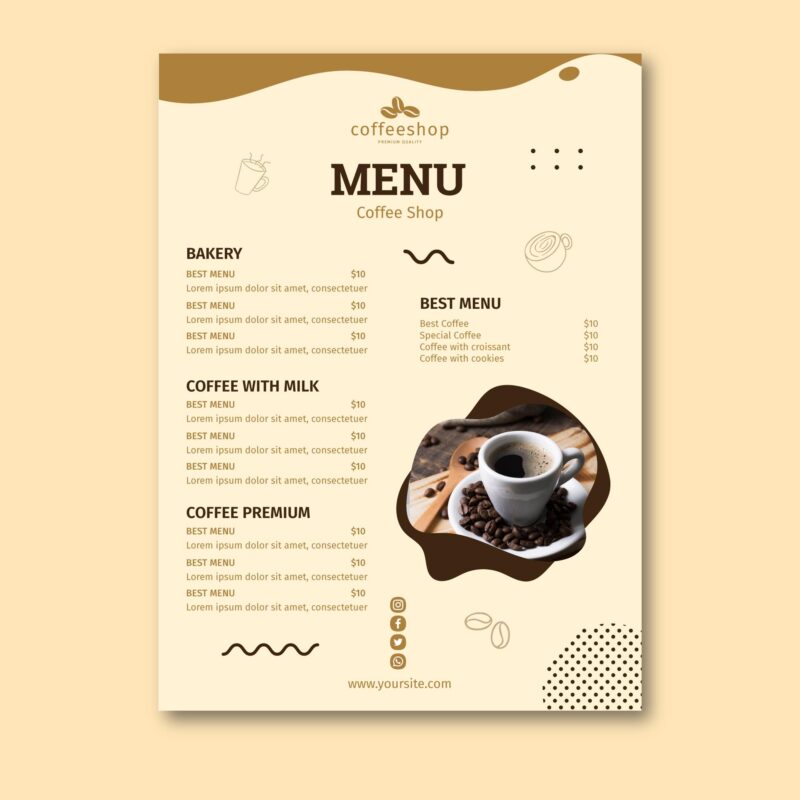 coffee shop menu sample - menu craft studio-003