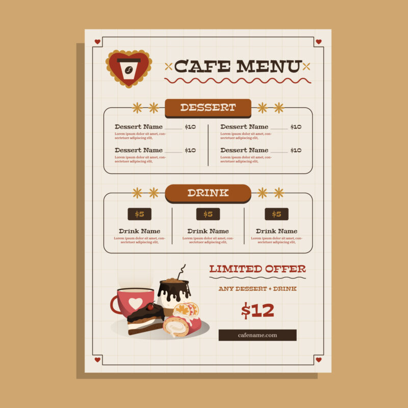 coffee shop menu sample - menu craft studio-007